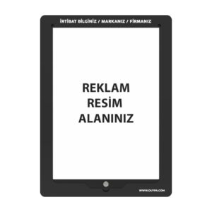 A4 Duyuru İlan Reklam Panosu Dikey
