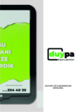 Duyuru ve İlan Panoları DUYPA